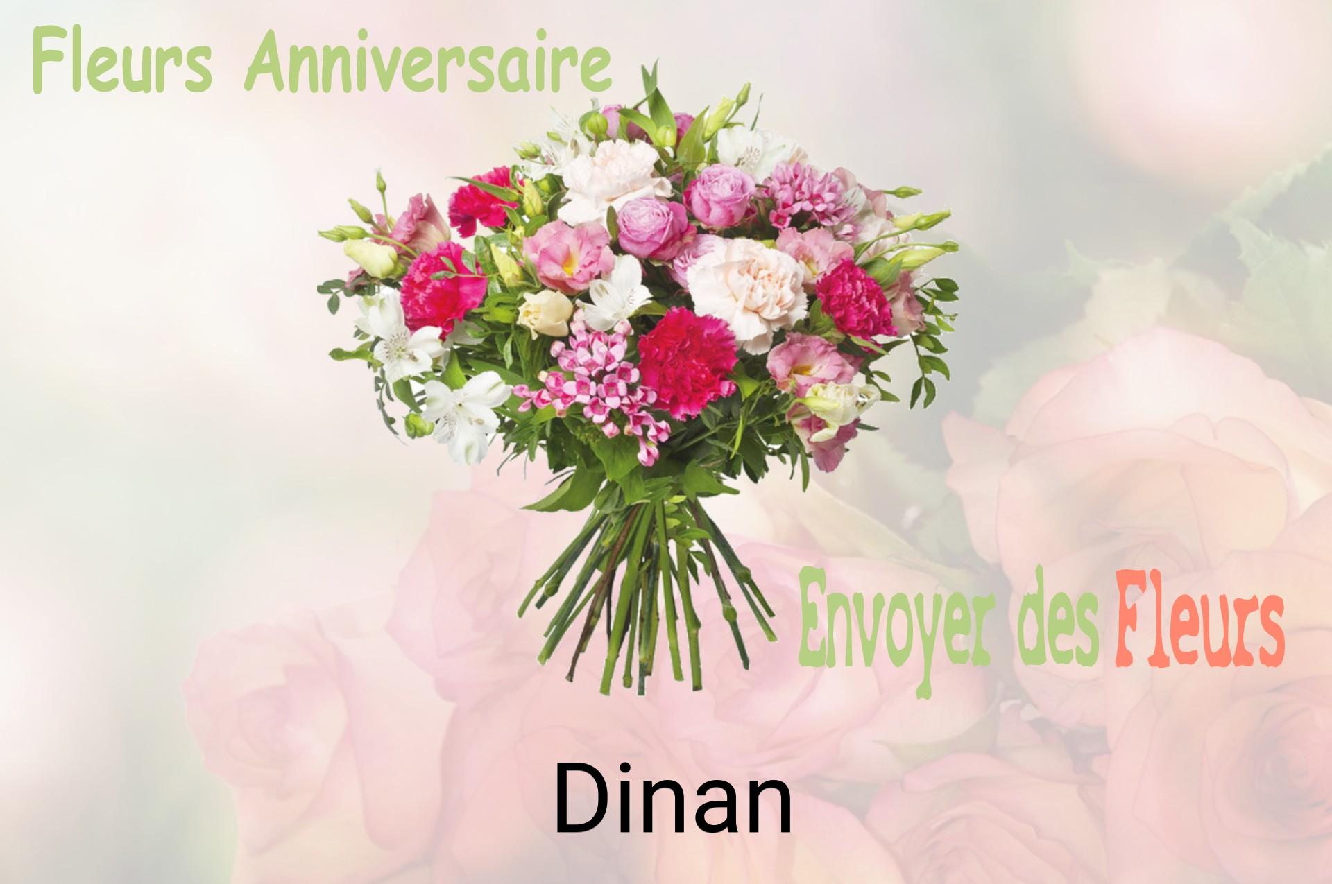 Bouquet de fleurs d’anniversaire livré à Dinan