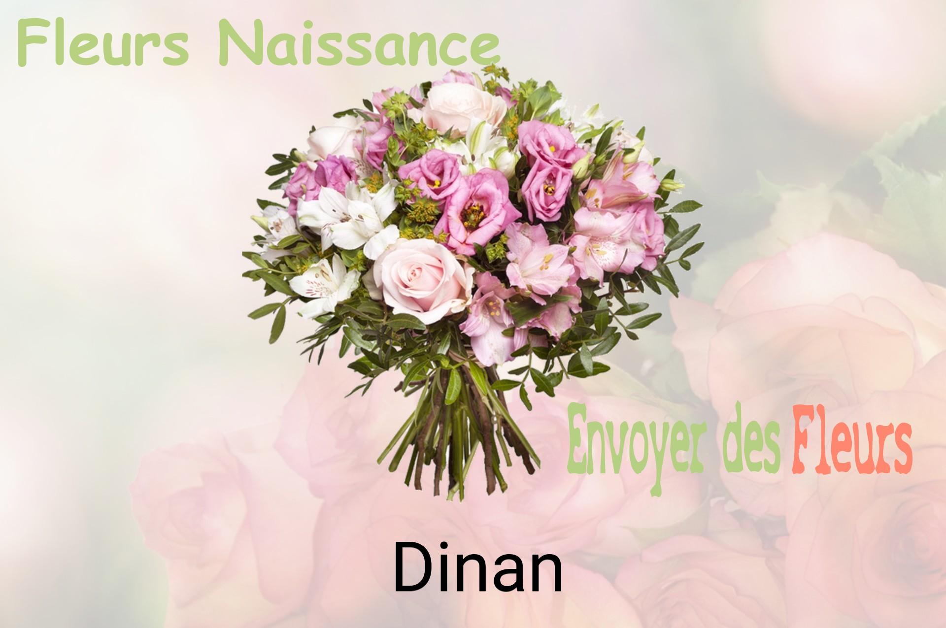 Bouquet de fleurs de naissance livré à Dinan